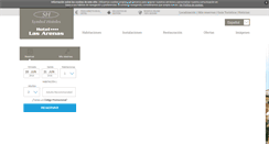 Desktop Screenshot of hotelasarenas.com